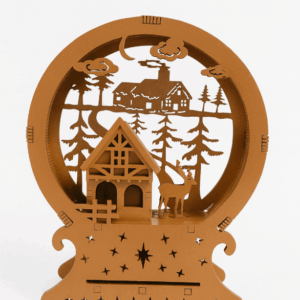 Ξύλινη Χριστουγεννιάτικη Σκηνή