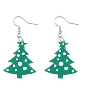 Σκουλαρικια Χριστούγεννιατικο Δέντρο